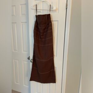 DISSH Strapless Linen Dress